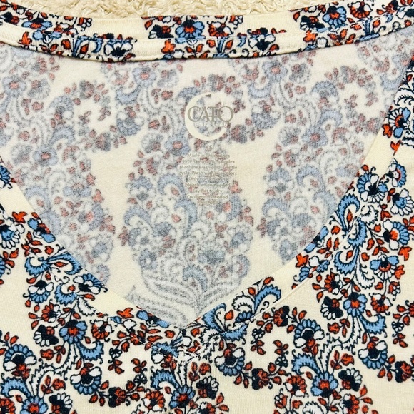 Paisley Soft, Fitted Baby Tee - Picture 4 of 4